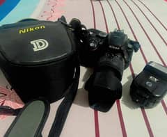 Nikon D5300 to lena to battery