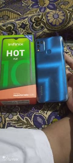 Hot 10 play 4gb + 64gb