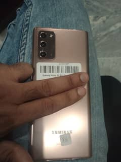 Samsung Note 20 dous Sim Time Available 4 Month Non PTA