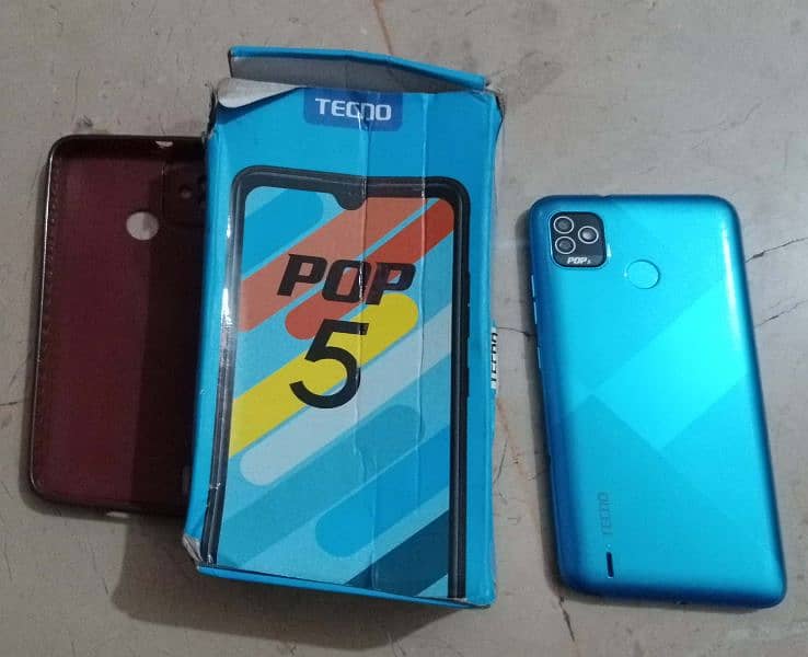 Tecno pop 5 condition 10/10 2gb Rm 32gb Memory 1