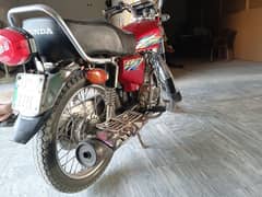 Honda cg 125 2018model 2019registred