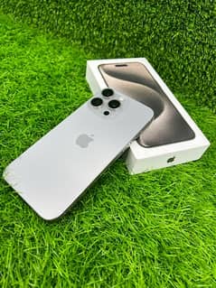 iPhone 15 pro max non pta natural titanium