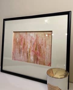 Framed Abstract Painting (Handmade)