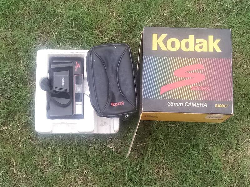 Kodak S100 EF compact camera in fully working condition model 1988 1