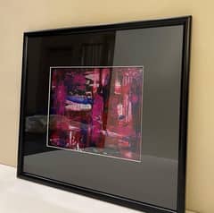 Framed Abstract Painting (Handmade)