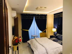 A Beautiful 1 Bed Room Luxury Apartments For Rent On Daily & Monthly Bases Bahria Town Lahore(1&2 Bed Room)