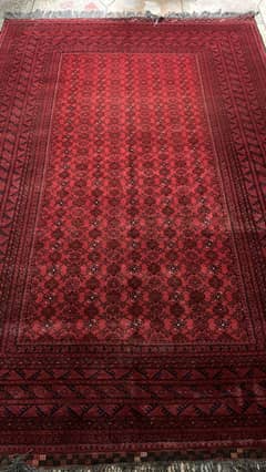 Afghan Hand Woven Carpet Tekke Tradition