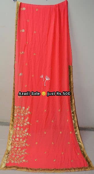 saree Azadi sale 500 7