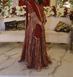 Party Wear Red lengha