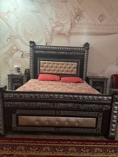 large bed set