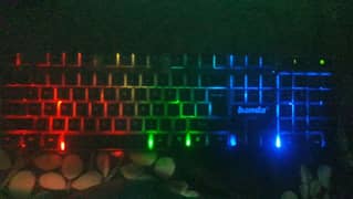 RGB keyboard mouse speaker mouse pad