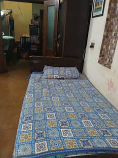 Pair of single bed without mattress