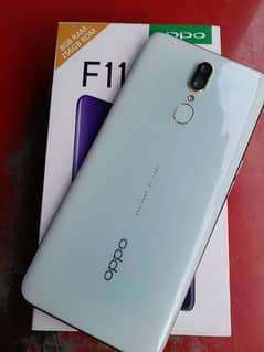 oppo f-11 Mobile 8/256 with box and charger