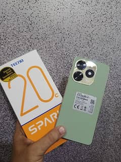 Tecno Spark 20C 4/128 just box open