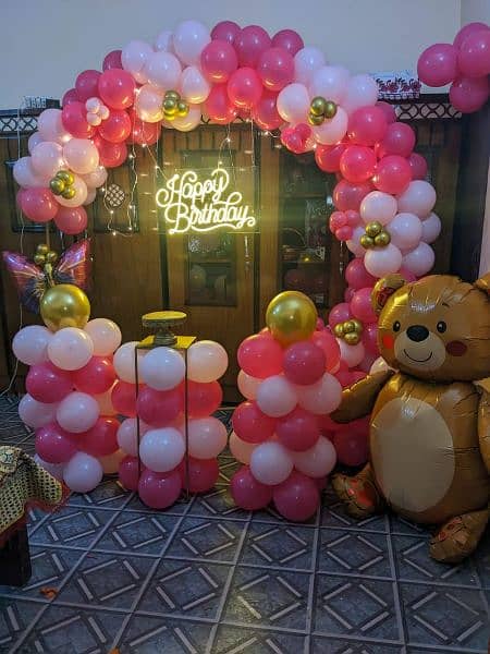 Birthday party / aqeeqa event decoration 1