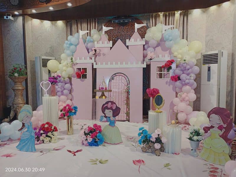 Birthday party / aqeeqa event decoration 3