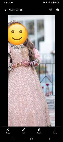 Bridal Walima elegant Maxi 2