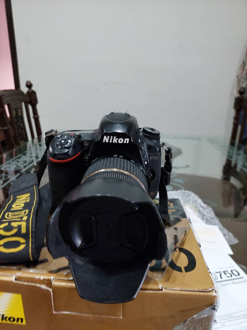 Nikon D750 with tamron 28-75mm 1