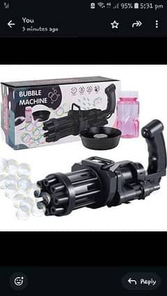 bubnle toy gun