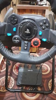 Logitech g29 steering wheel with stand