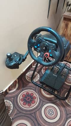 Logitech g29 steering wheel with stand