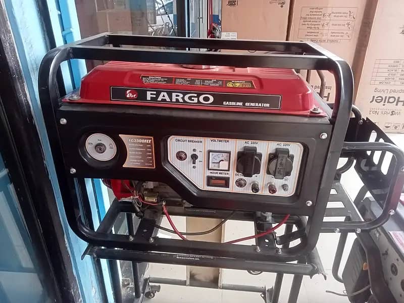 Fargo Generator 3 KVA slightly  use 0