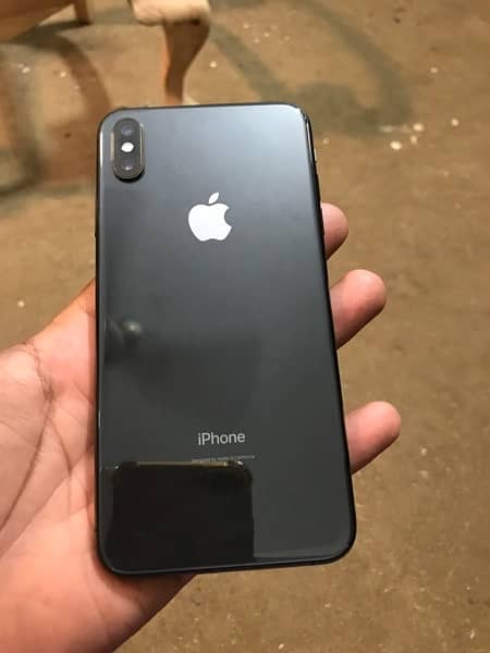 Iphone XS Max dual sim pta approved 256gb black 8