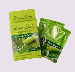 Pack of 5 Aloe Vera Moisturizing Face Masks