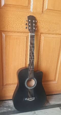 Acoustic Black Guitar