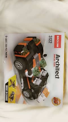 architect car brick toy magic  less than market price