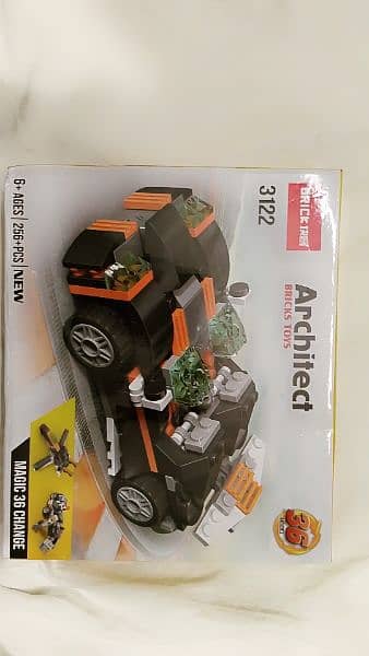 architect car brick toy magic  less than market price 1