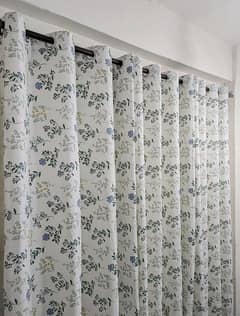 2Pc Cotton Curtains