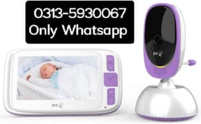 BT Smart Baby Monitor with 5 inch screen WiFi camera baby monitor