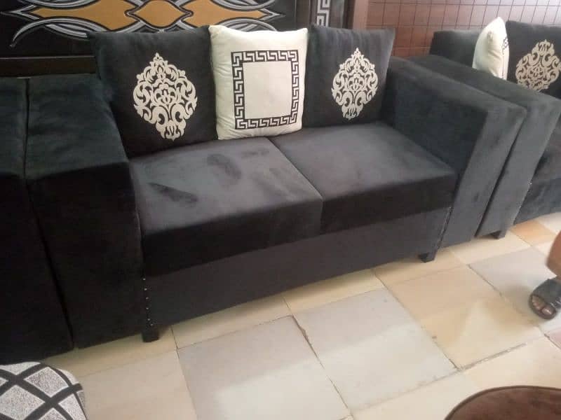 Sofa Set  | L-Shape | Sofachairs | Dewan | Cofee table | 18