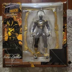 New Kaiyodo Amazing Yamaguchi Iron Spider Black and Gold Version