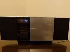 Panasonic HiFi Compact Stereo System with CD Player, iPod Dock, AUX