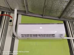 Haier AC DC inverter 1.5ton No open no repair