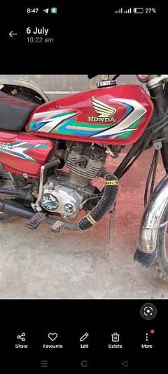CG 125 with all modify with original spair part All