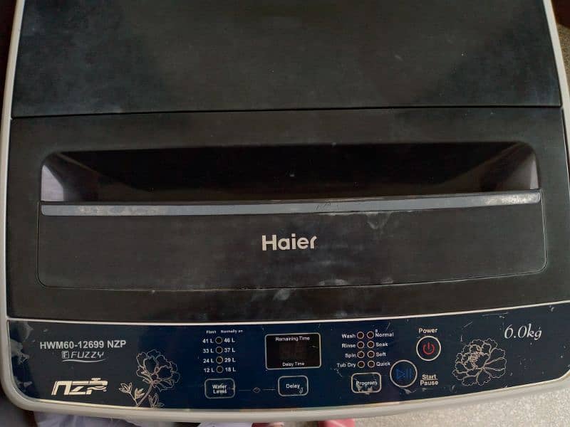 Haier Automatic Washing Machine 1