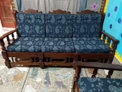 Wood Sofa Set