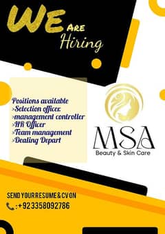 WE ARE HIRING