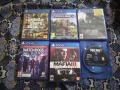 Ps 4 Games , Top Playstation 4 Titles Minecraft, Gta , Mafia ,Resident