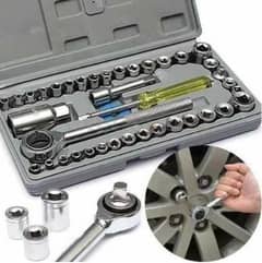 Wrench vehicle tool kit.