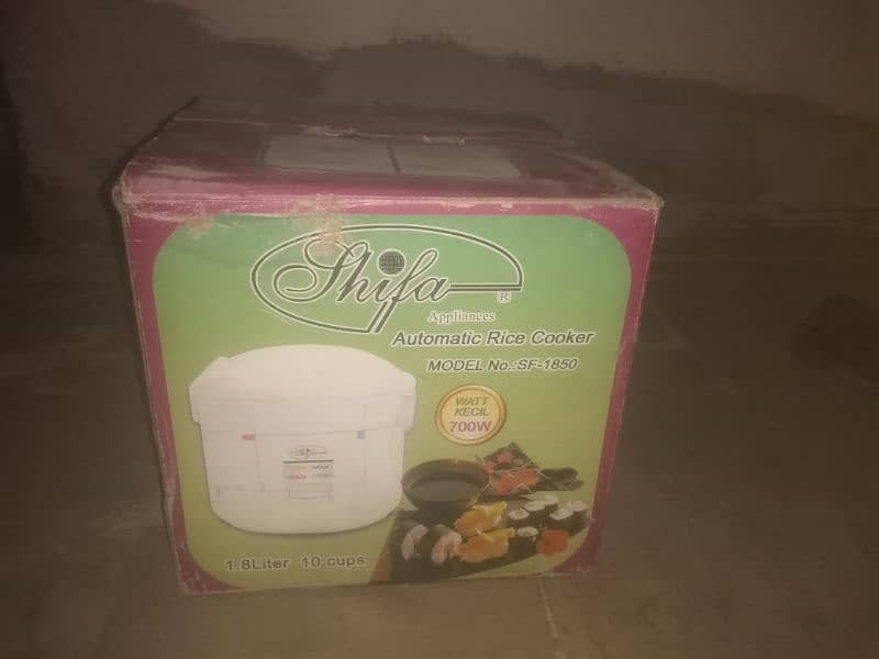 Rice cooker model SF-1850 0