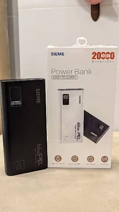 SIEME 20000 Super Fast Charging Power Bank