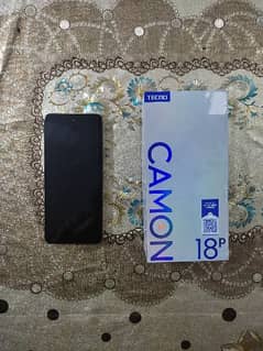 Tecno Camon 18P with Box & Charger | A1 Condition