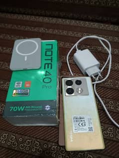 infinix note 40 pro 12/256 in excellent condition