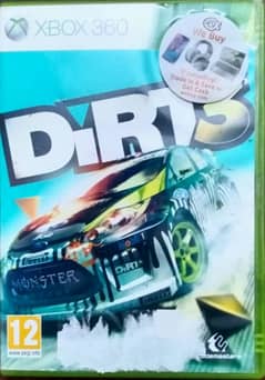 Xbox 360 game dirt 3