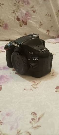 Nikon D5200 With 18-55VR Lens