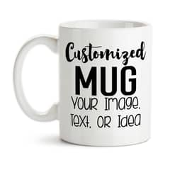 Customized Mug Logo Print